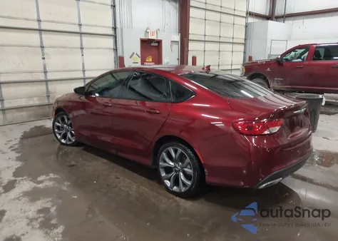 2015 Chrysler 200 S from USA, damaged, VIN 1C3CCCBGXFN647991